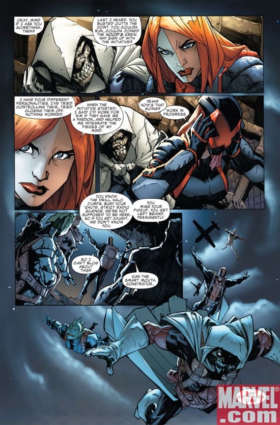 AVENGERS: THE INITIATIVE #21, page 6