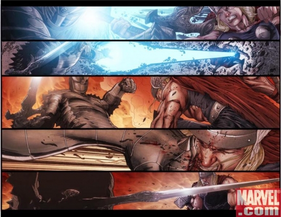 THOR: MAN OF WAR Interior Art
