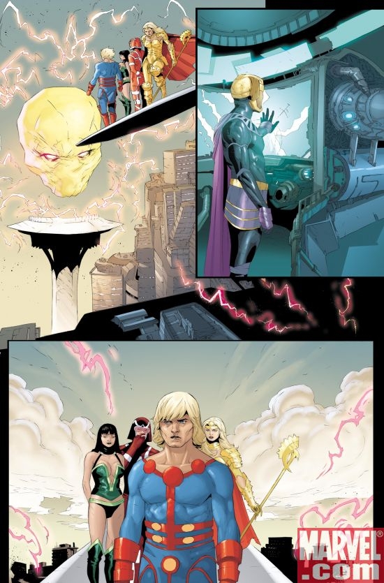 ETERNALS ANNUAL #1 Interior Art