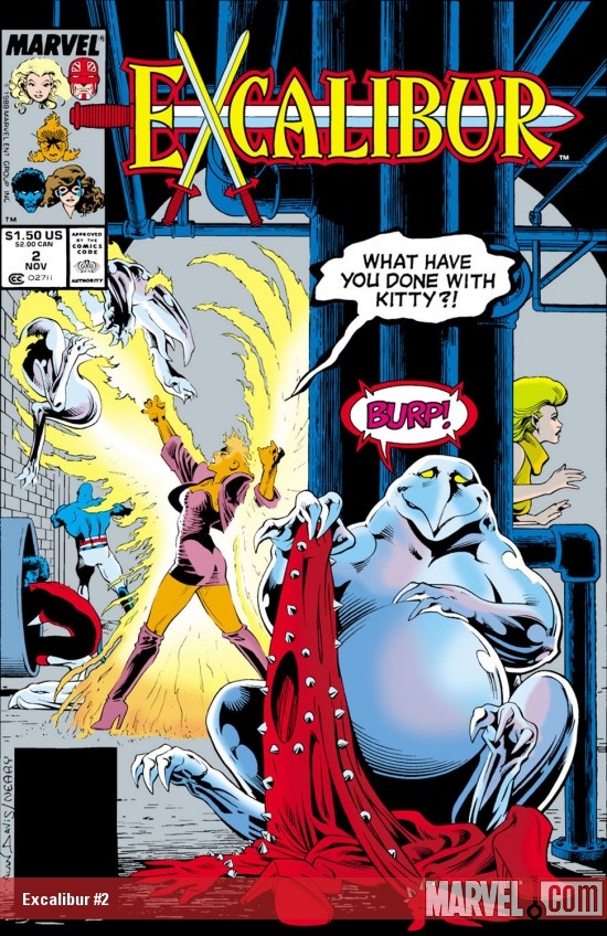 EXCALIBUR #2 COVER