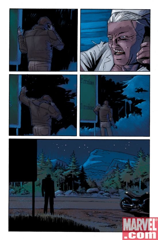 GHOST RIDER #22 Interior Art