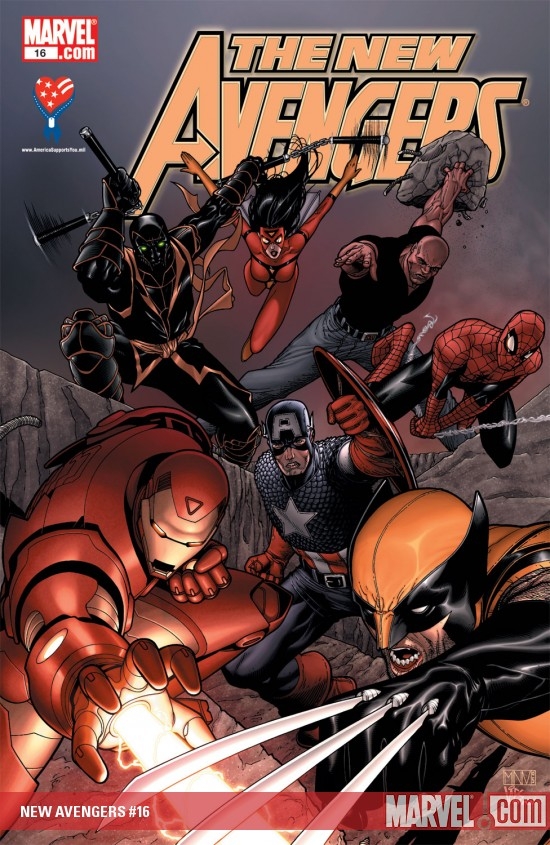 NEW AVENGERS (2008) #16 COVER