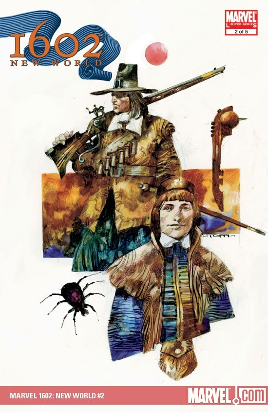 MARVEL 1602: NEW WORLD (2007) #2 COVER