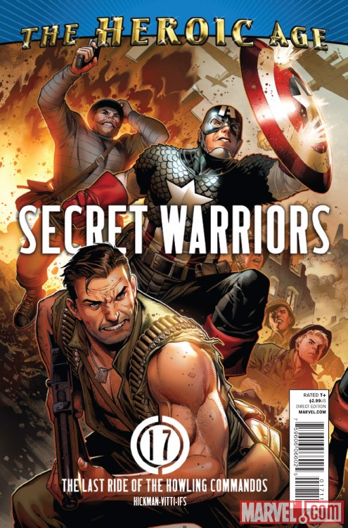 SECRET WARRIORS #17 cover by Jim Cheung