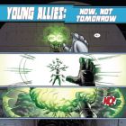 YOUNG ALLIES #2 preview art by David Baldeon