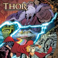 THOR: THE MIGHTY AVENGER #1 cover by Chris Samnee