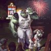 Variant cover for Sacramento River Cats