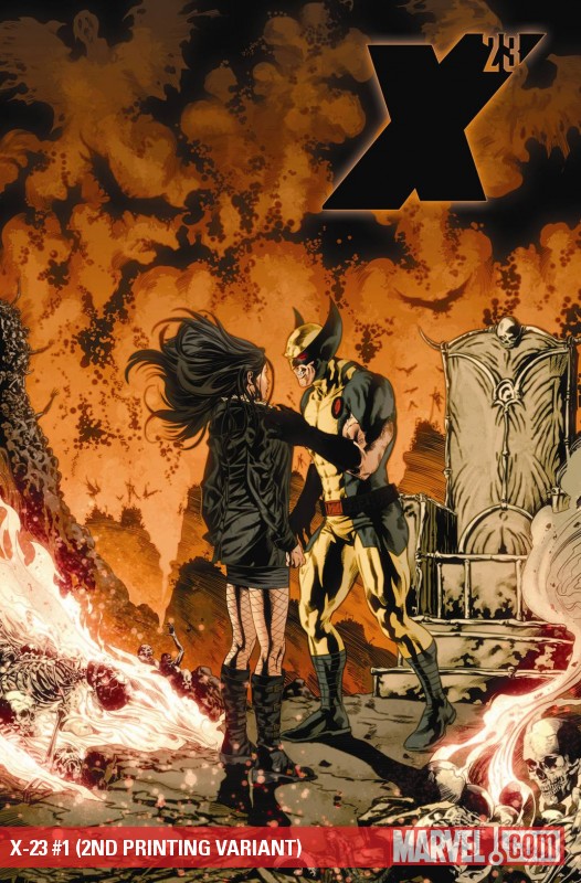 X-23 (2010) #1 (2ND PRINTING VARIANT)