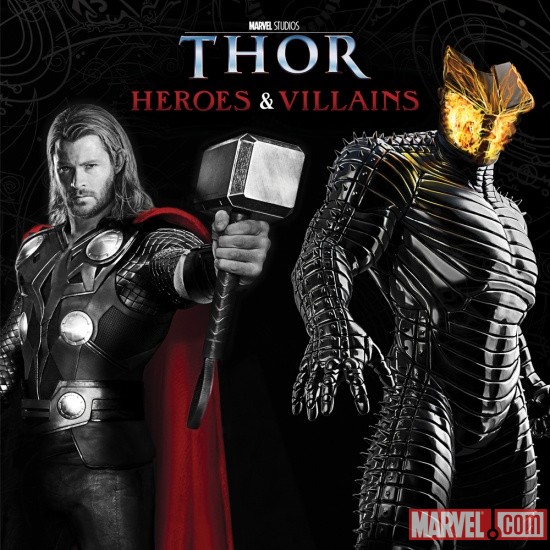 Thor: Heroes & Villains Book Cover