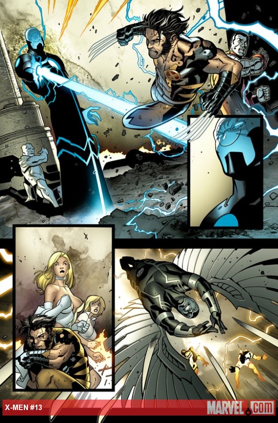 X-Men (2010) #13 preview art by Paco Medina