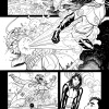 X-Men: Schism #2 inked preview art by Frank Cho