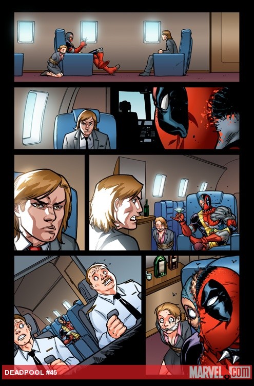 Deadpool (2008) #45 preview art by Salvador Espin