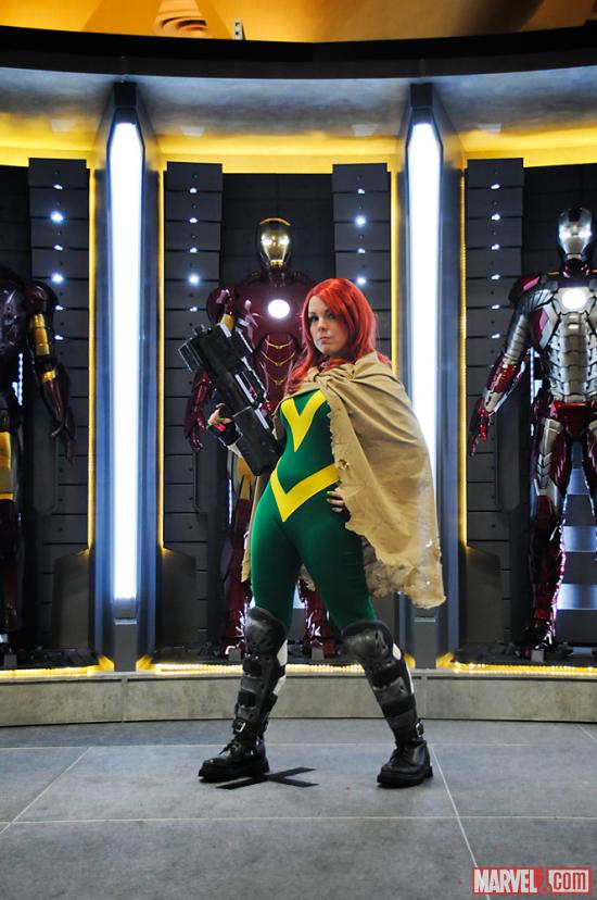 SDCC 2012: Avengers Vs. X-Men Cosplay Photo Op on the Marvel Stage 