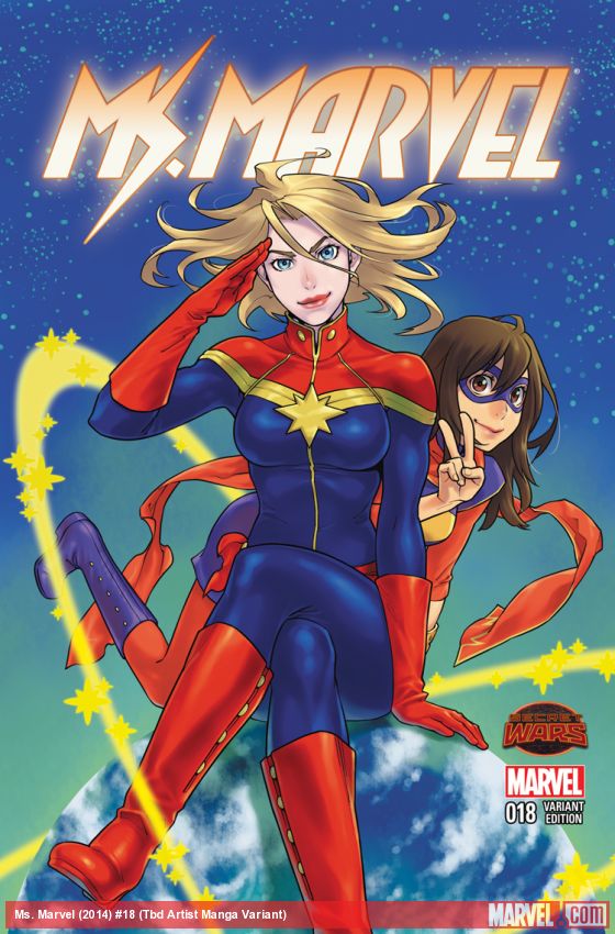 Ms. Marvel (2014) #18 (Tateo Manga Variant)