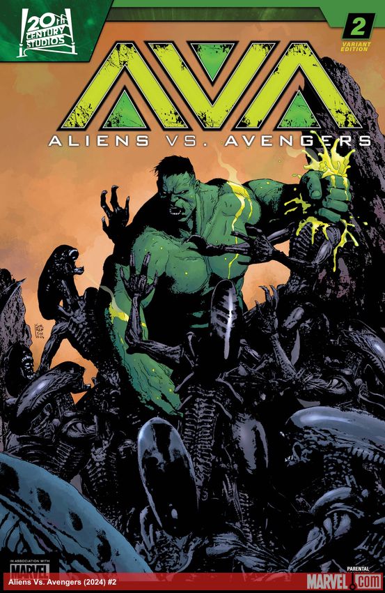 Aliens Vs. Avengers (2024) #2 (Variant)