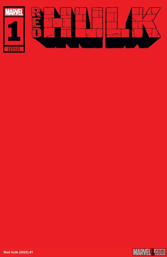 Red Hulk (2025) #1 (Variant)