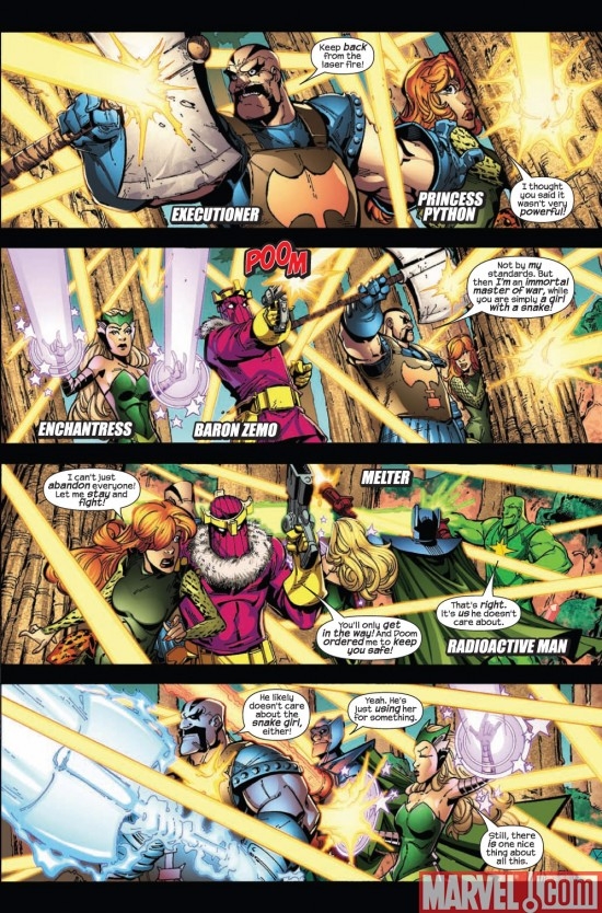 DOCTOR DOOM AND THE MASTERS OF EVIL #3 preview page 1