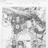 MIGHTY AVENGERS pencil art