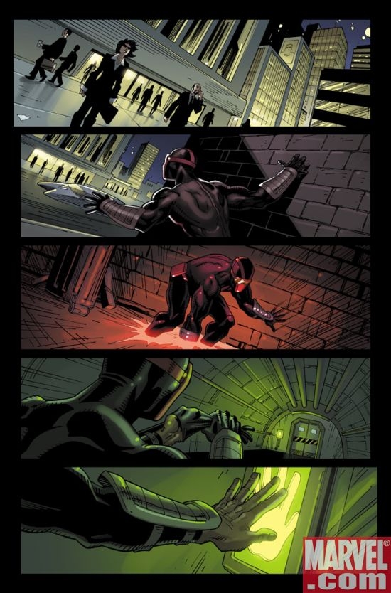 NEW WARRIORS #18 preview art