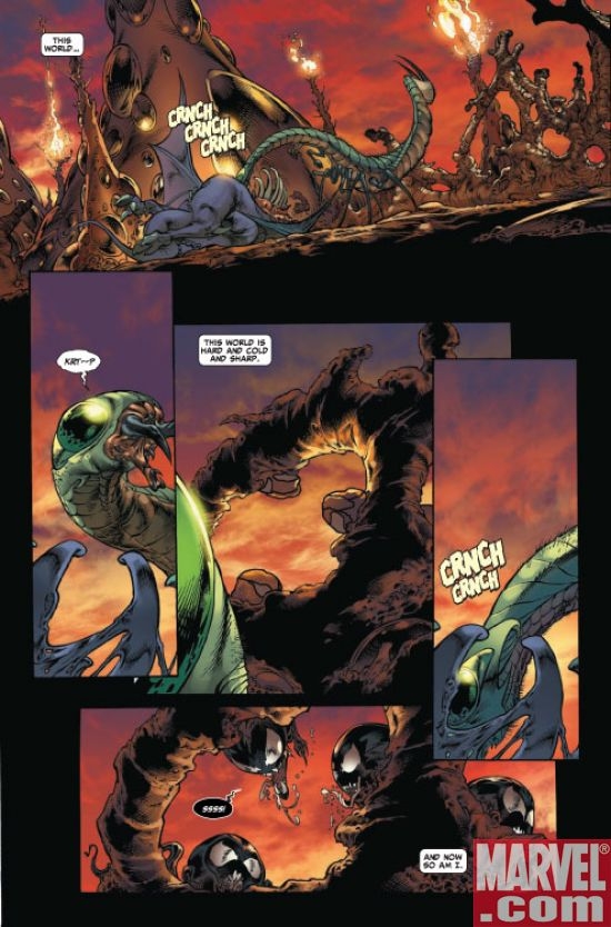 VENOM: DARK ORIGIN #4 preview art by Angel Medina