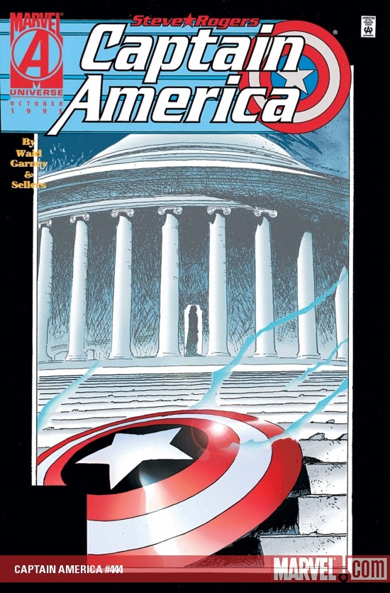 CAPTAIN AMERICA #444 COVER