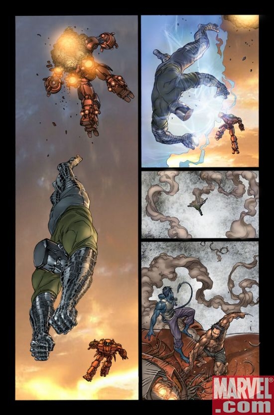 UNCANNY X-MEN #497 Interior Art