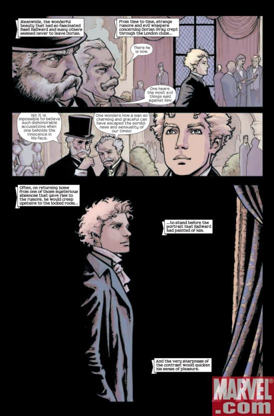 MARVEL ILLUSTRATED: PICTURE OF DORIAN GRAY #3, page 6