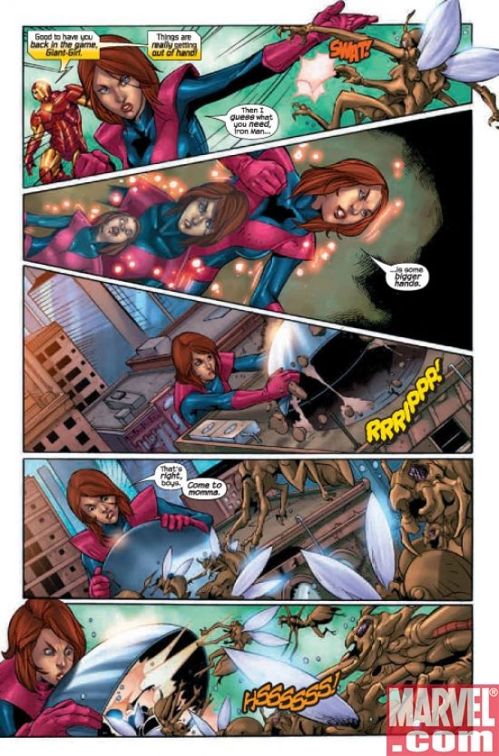 MARVEL ADVENTURES THE AVENGERS #20, page 3