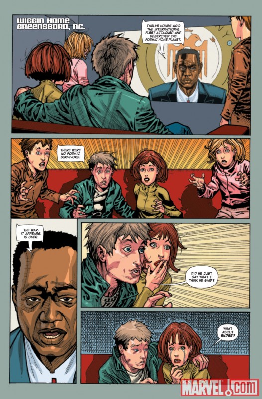 ENDER'S GAME: THE LEAGUE WAR #1 preview art by Timothy Green