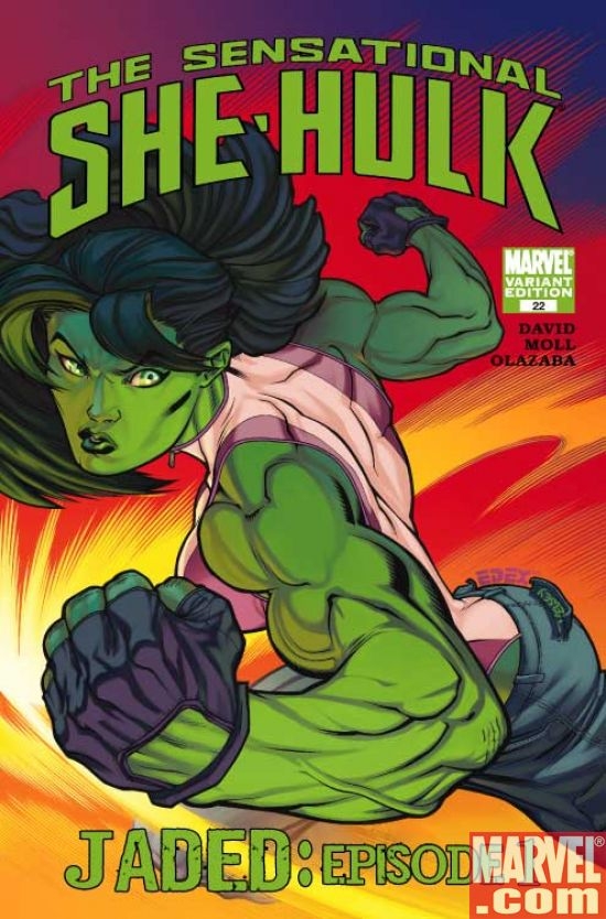 She-Hulk #22 McGuinness Variant Cover
