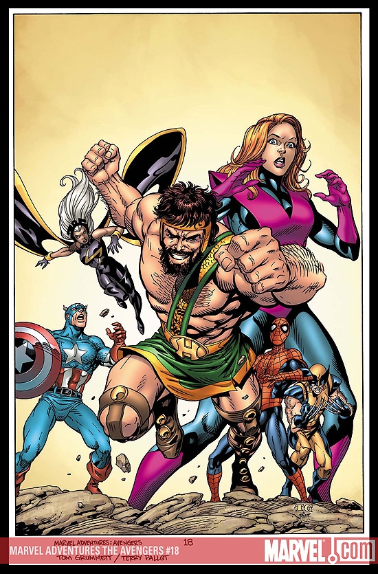 MARVEL ADVENTURES THE AVENGERS #18