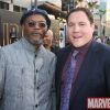 Iron Man 2 World Premiere: Samuel L. Jackson and Jon Favreau