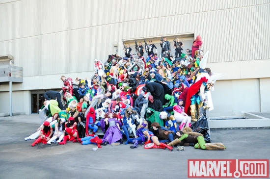 Dragon*Con 2010: Marvel Universe Photo Shoot