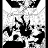 Black Panther: The Man Without Fear #519 black and white preview art by Jefte Palo
