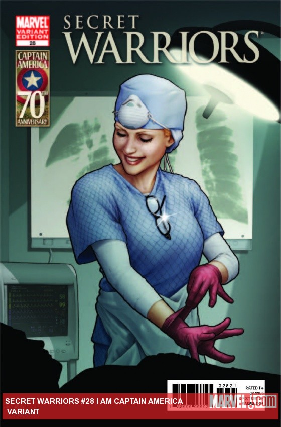 Secret Warriors (2009) #28 (I Am Captain America Variant)