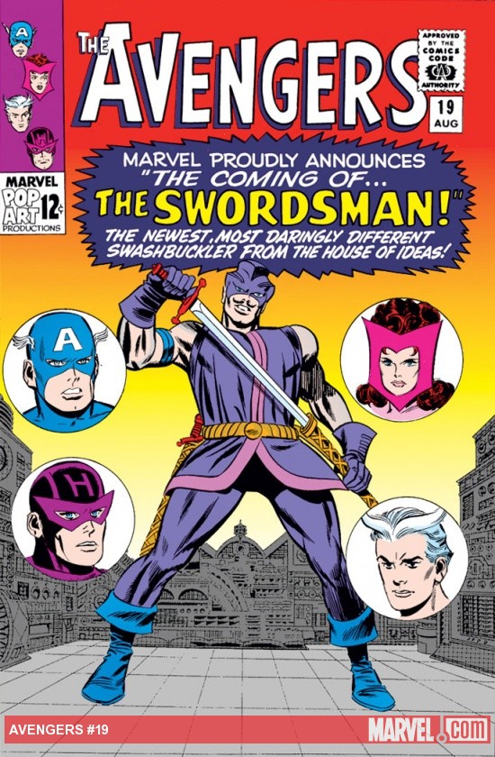 Avengers (1963) #19 cover