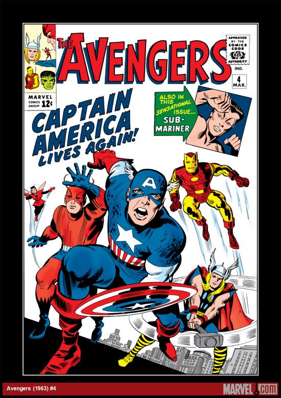 The Avengers #4 cover art