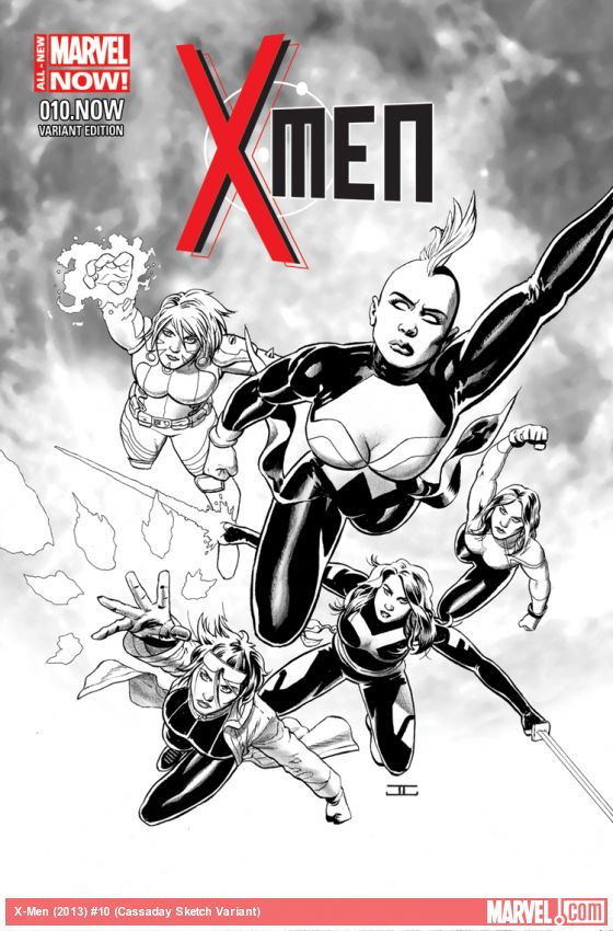 X-Men (2013) #10 (Cassaday Sketch Variant)