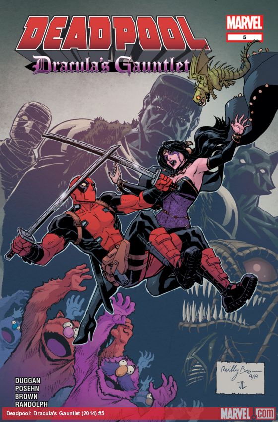 Deadpool: Dracula's Gauntlet (2014) #5