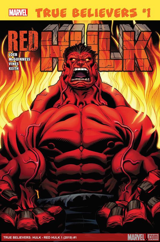 True Believers: Hulk - Red Hulk (2019)