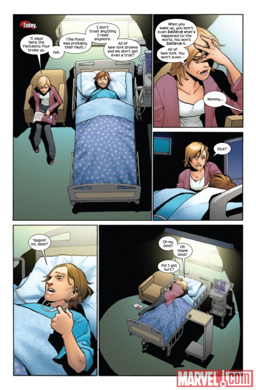 ULTIMATE COMICS SPIDER-MAN #7 Art by Takeshi Miyazawa