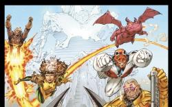X-MEN FOREVER DOOR POSTER BY JIM LEE