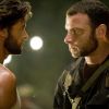 Wolverine and Victor Creed (the future Sabretooth, played by Liev Schreiber) face off