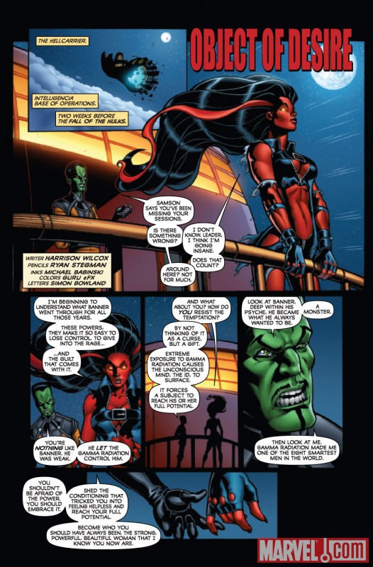WORLD WAR HULKS #1 Art by Ryan Stegman