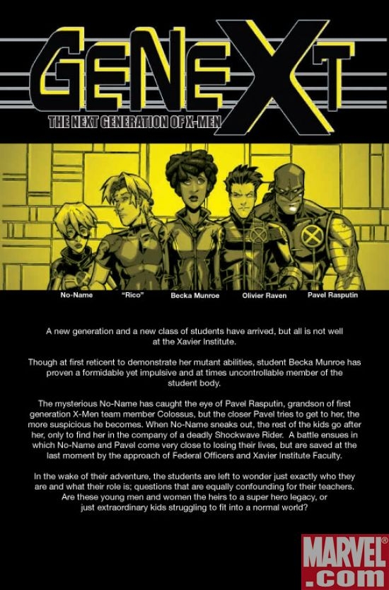GENEXT #3 recap page