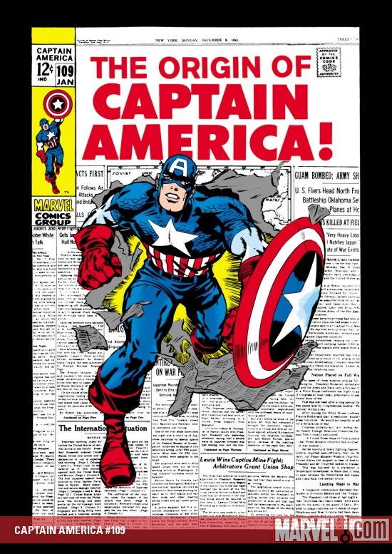 CAPTAIN AMERICA #109 COVER