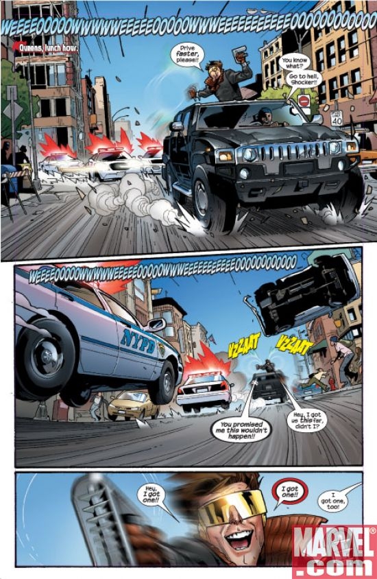 Ultimate Spider-Man #112 interior art