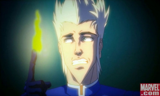 The Human Torch in Episode 8: Imperius Rex
