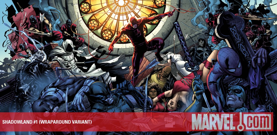 Shadowland (2010) #1 (WRAPAROUND VARIANT)