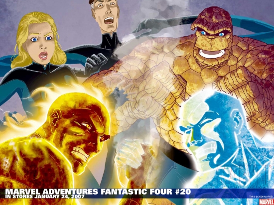 Marvel Adventures Fantastic Four (2005) #20 Wallpaper